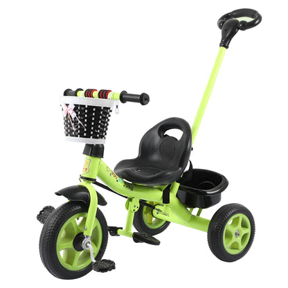 3 Wheel Bike Bicycle Tricycle Trike Basket Ride On Toy Kids/Children/Toddler 3y+