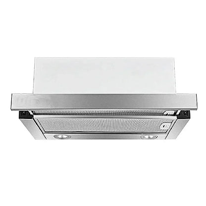 CXW-128-T3 Small Pulling Type Range Hood, 18m³/min 480pa Power, 600mm Stainless Steel for Apartment Hotel/Home Kitchen Use 220V