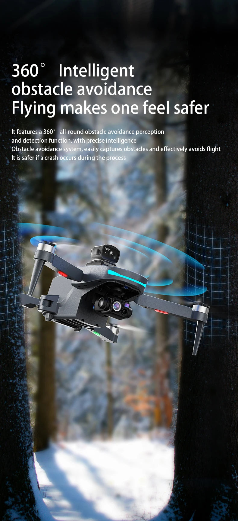 L200 PLUS GPS Drone 5G WIFI Professional 8K 3-axis Gimbal Aerial Brushless Obstacle Avoidance HD Dual Camera Security Drone Toys