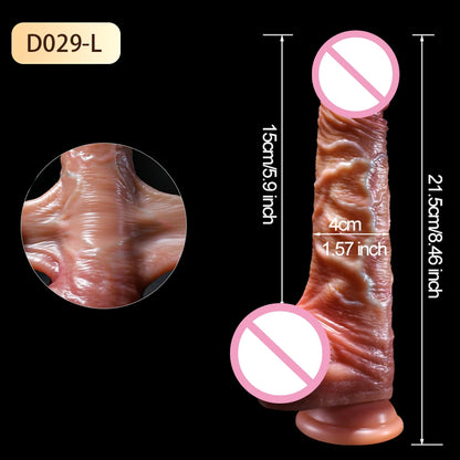 Huge Thick Realistic Dildo Big Dildos Penetration Anal Plug Vagina Masturbation Fake Dick Sexy Adult Sex Toys for Women Sexuales