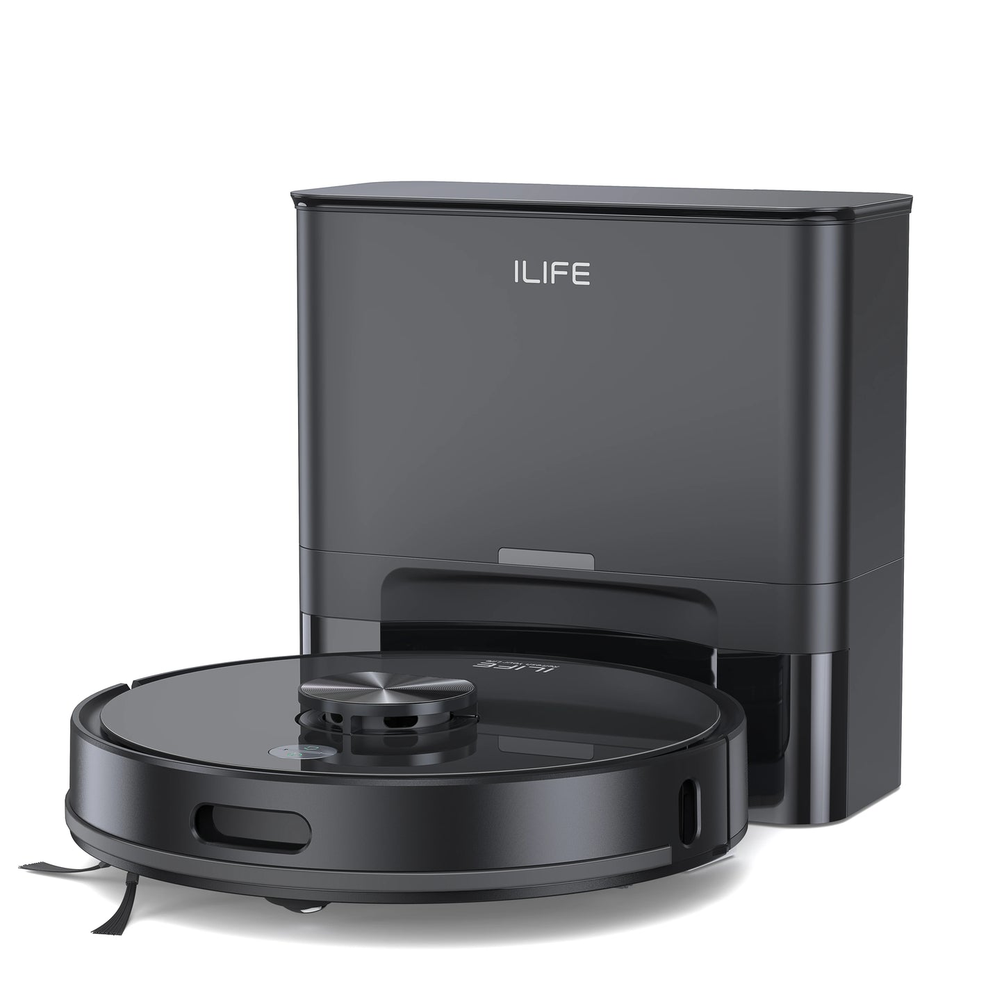 ILIFE T20s Ultra 로봇청소기 자동먼지비우기 스테이션 탑재, 10000Pa 흡입력, 4600mAh 배터리, 최대 사용시간 300분