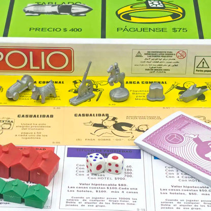 Spanish Version Monopoly Board Game Classic Property Trading Game Family Party Tabletop Game MONOPOLIO