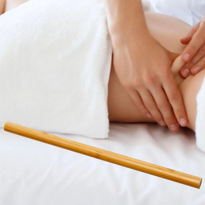 Bamboo Massage Sticks Massager Tool Handheld Portable Roller Stick Guasha Scraping Stick Massage Tools for Arms Full Body