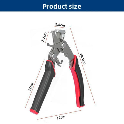 Stainless Steel Automotive Clip Pliers Fastener Removal Tool Trim Upholstery Extractor for Car Door Panel Mechanic DIY Workshop