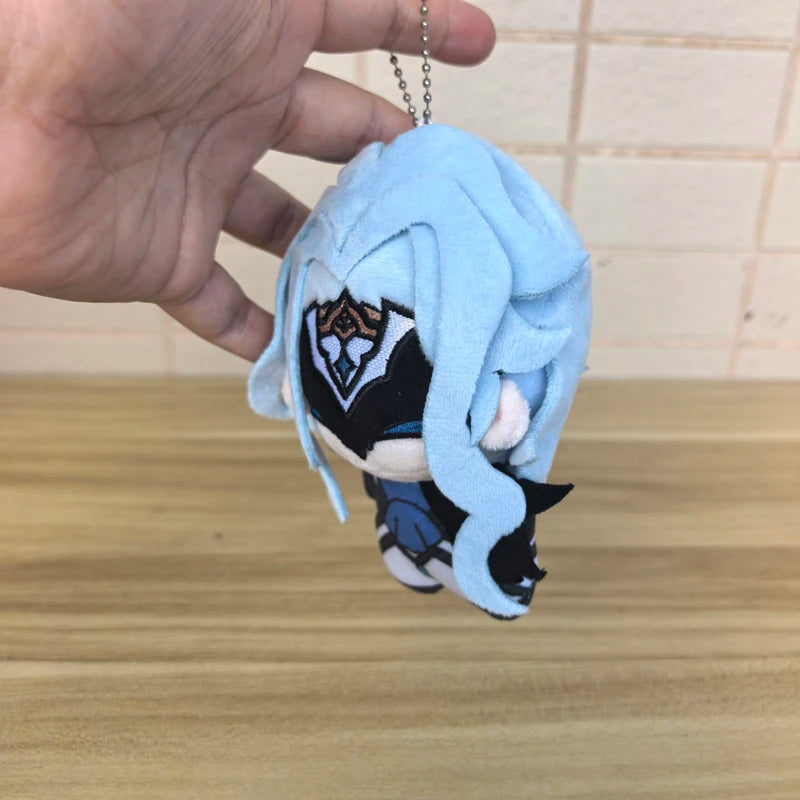 In Stock 12cm Cool Genshin Impact The Doctor‌ Zandik Il Dottore Cartoon Plush Toys Cosplay Cute Anime Game Keychain Plushie Doll