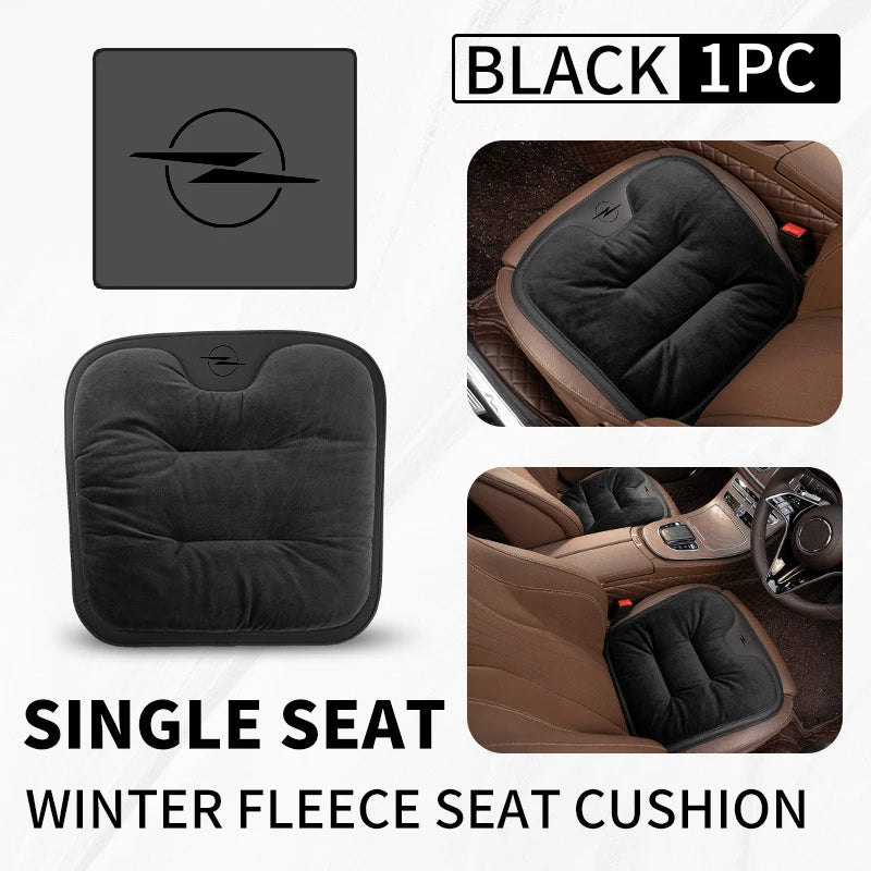 Car Seat Front Rear Winter Warm Comfort Velvet Cushion Accessories For Opel Astra G J H Insignia Zafira Corsa D C Vectra Vivaro