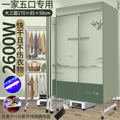 Foldable Household Sterilizing Dryer | Large-Capacity Quick-Dry Clothes | Compact Laundry Artifact
