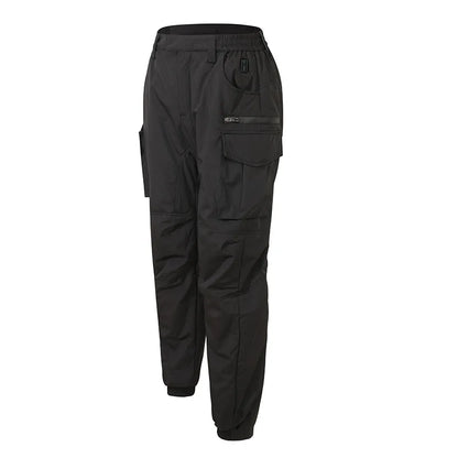 Heated Work Trousers Winter Thick Warm Cold Proof Heating Tactical Pants USB Intelligent Constant Temperature Bamboo Charcoal...