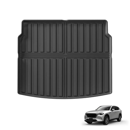for Mazda CX-60 CX60 KH Series 2022-2024 Car Floor Mats Protective Mat Accessories Cargo Liner Trunk Mat Only Fit Right Rudder