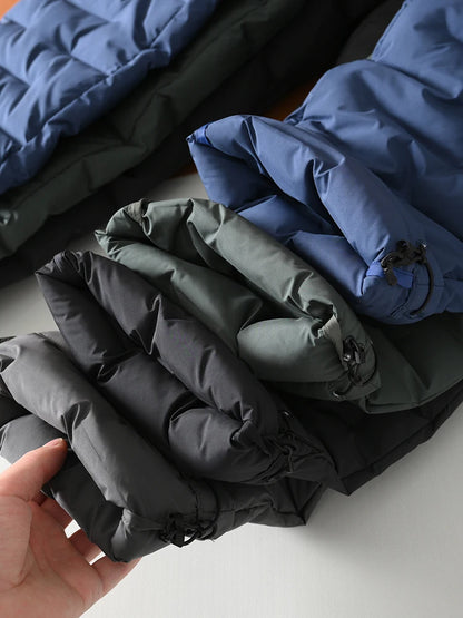 Thickened Winter Ski Pants Men Women Straight Leg Polar Cold Resistant Warm Cotton Trousers Fashionable Long Pants Pure Color
