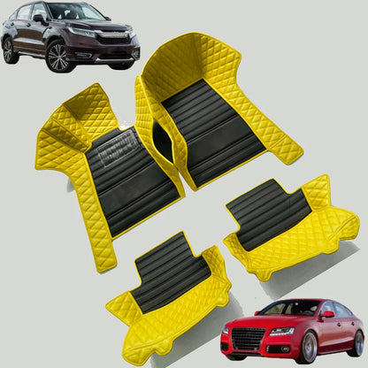 3D PU-leather Waterproof Custom Car Floor Mats For Toyota RAV4 2005-2025 Years Auto Carpets Coche Accessorie Liners