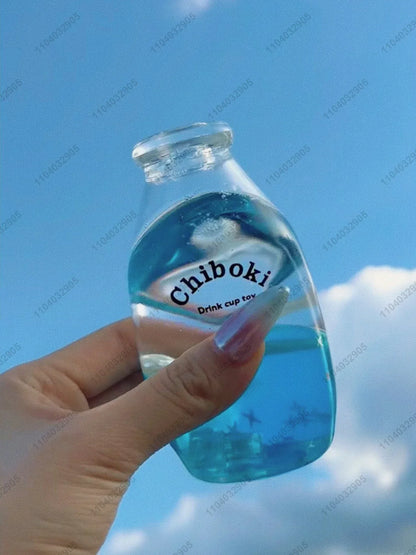 Marble Soda Bottle Fidget Toy Bottle Stress Ball Squishy Toy ASMR Sensory ADHD Autism Anti Stress Relief for Kids & Adult Gifts