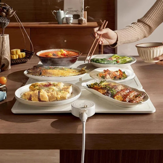 New Warm Dishes Board 220V  2-gear Temperature Control Home Hot Plate Winter Dining Table Insulation Board Mug Warmer кружка