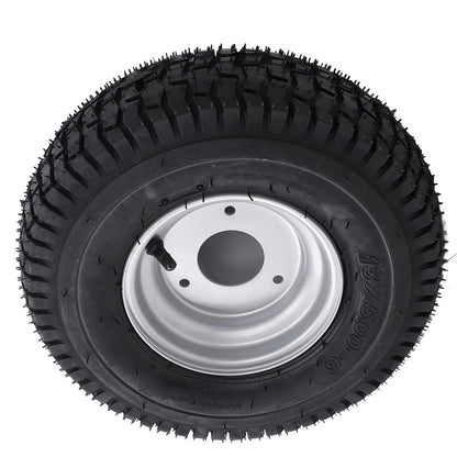 13x5.00‑6 Wheel Tire with Rim Vacuum Tubeless Enhanced Traction Antislip All Terrain Tire for ATV Quad Go Kart Golf Cart Bike