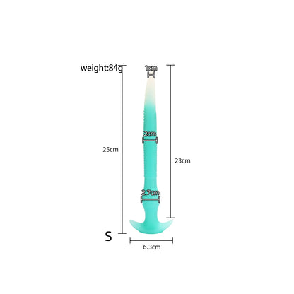 AnalLarge Tentacles Anal Plug Adult Masturbation Toy in Four Sizes, Soft and Safe Liquid Silicone Material, G-spot Anal Stimula