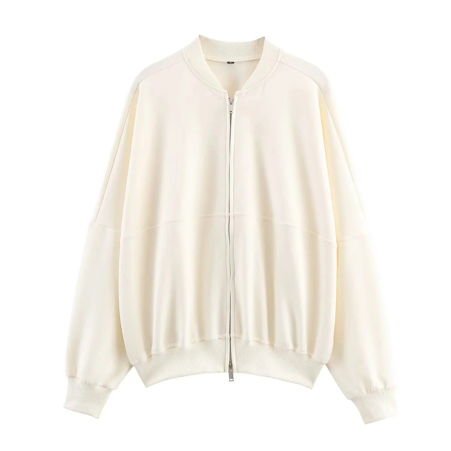 KONDALA Fall Women Elegant Pant Set Simple O-Neck Zipper Jacket, Slim Drawstring Flared Pants 2025 Spring Autumn Casual Lady Set