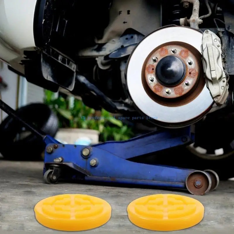 41XA Rubber Lifting Platform Pads Protective Mats Support Pads 4pcs Round Auto Lift Platform Pads for Double Column Lifts