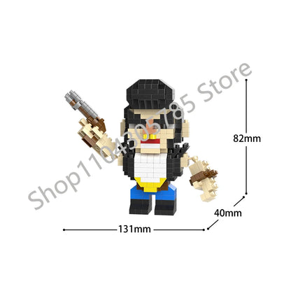 Wilderness Game Brawl Stars Kaze Kenjii Toy Figures Children's Toys Kwazii Peso Penguin Anime Action Figure Children's Toy