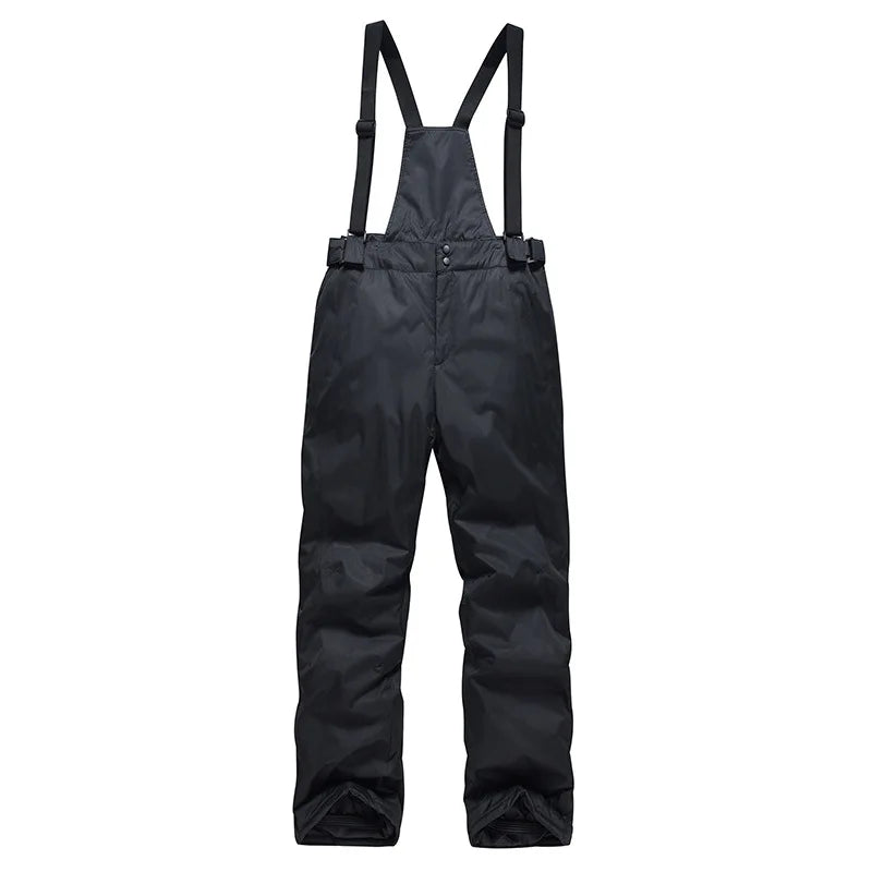 2026 Fashion Men Down Cotton Ski Pants Outdoor Waterproof Warm And Thick Cycling Winter Snow Resistant Pant