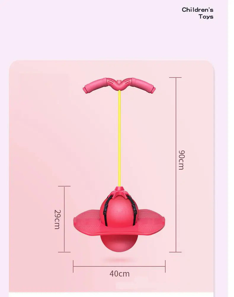 Bouncing Ball Frog Jump Long Height Exercise Equipment Increase High Jump Bouncing Ball Balance Training Equipment