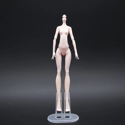 23cm Multi-Joints Movable Doll Figure Body Toy White Green Brown Blue Black Monster Doll Body to Fit Many Heads for Kids