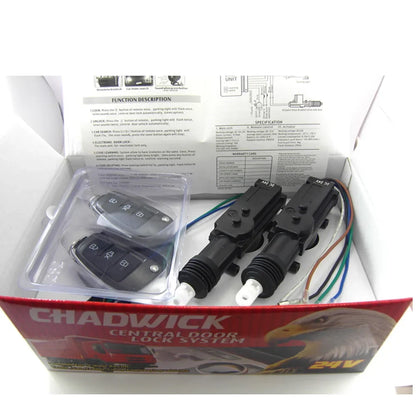 NEW 2 Door Truck Central Door Lock Keyless Entry System Without Siren For 24V DC Vehicle Which Withdout Central Door Lock System