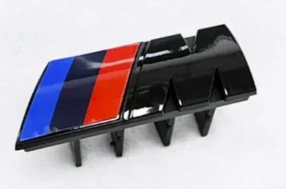 For BMW M Logo X1 X2 X3 X4 X5 X6 F48 G01 E84 E83 F39 F10 F30 G11 G07 G86 G80 G60 E60 E46 3D Car Front Grille Badge Emblem