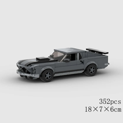 MOC Speed Car Miata MX-5 NA M3 Super Race Sport Vehicle Model Building Block Technical Racing Brick Toy Christmas Gift City