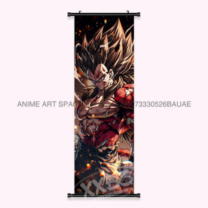 Dragon Ball Anime Wall Artwork Canvas Mural Scrolls Pictures Anime Character Son Goku Hanging Painting Poster Home Decoration