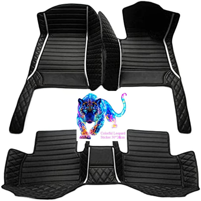 Custom For ZEEKR X /MIX/7X BEV SUV 2023-2026 All Weather Car Floor Mats Car Accessories Carpets Covers Left /Right Hand Drive