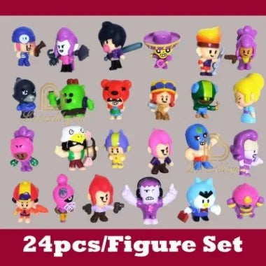 Mini Anime Figures Fashion Original Star-Game Decoration Cartoon Heroes Model Cotton Dolls Boys Christmas Gifts Collectible