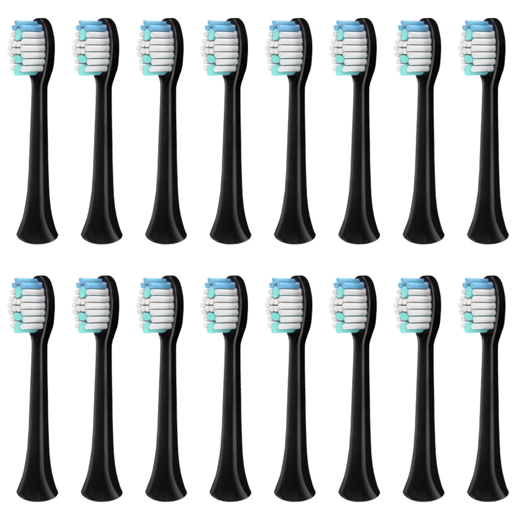 Sarmocare S100 S200 S300 S600 S700 S710 S800 S820 S900 S910 Toothbrush Heads Ultrasonic Sonic Electric Toothbrush Heads，2-16pcs