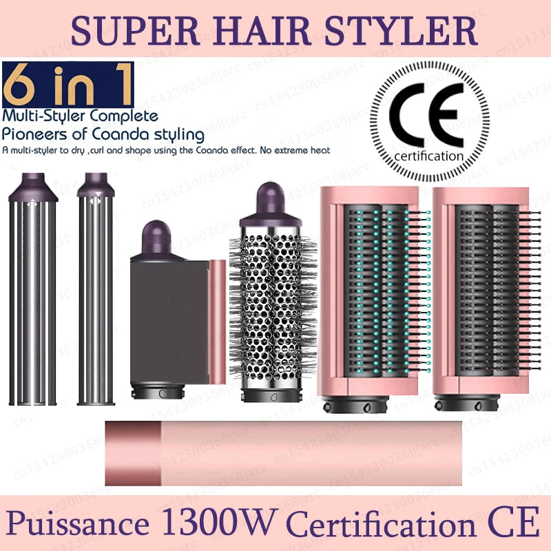 SenCiciMen X9 Multi Hair Styler Curling Iron Hair Hot Air Brush Curling Barrel Hair Dryer Salon Professional Curly Hair Styler