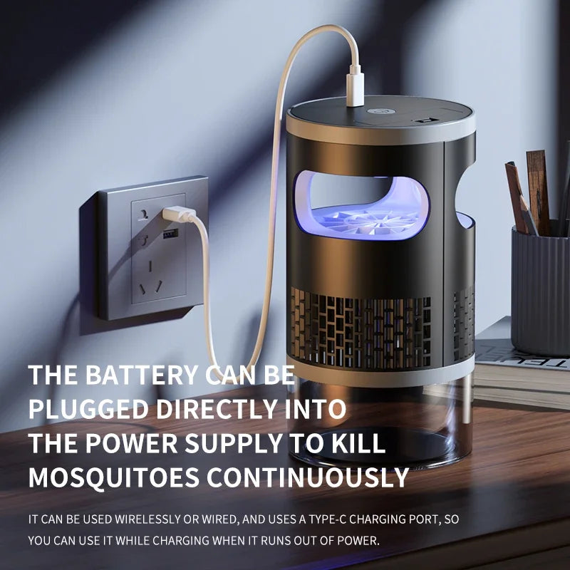 Lenovo Mosquito Light Wireless Electric Silent Type-C Rechargeable Inhalable Trapping Mosquito Killers Outdoor Camping Household