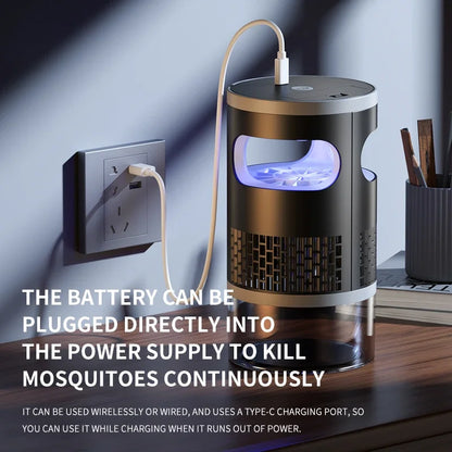 Lenovo Mosquito Light Wireless Electric Silent Type-C Rechargeable Inhalable Trapping Mosquito Killers Outdoor Camping Household