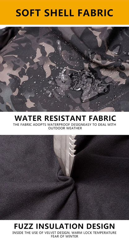 Tactical Uniform Sets Men Combat Fleece Suit Outdoor Camo Multicam Hunting Shirt+Cargo Pants Airsoft Kits Training Workwear Suit
