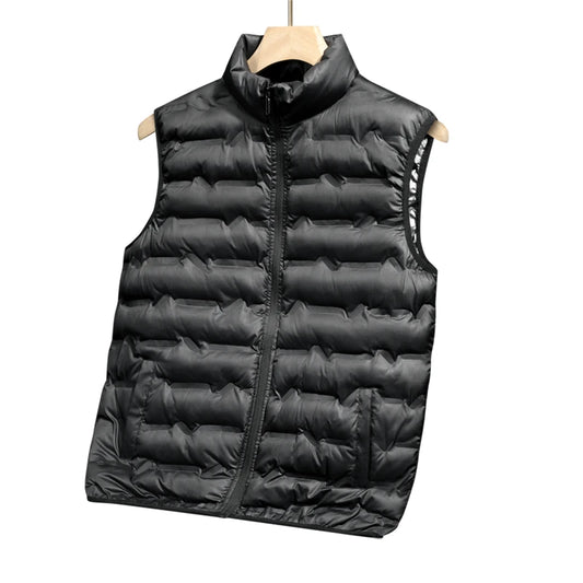 8XL Men Winter Brand Warm Vest Jacket Autumn Lightweight Outwear Vests Waistcoat Men Outfits Fashion Sleeveless Jacket Vest Male