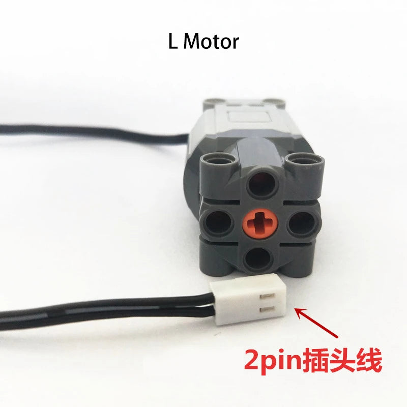 MOC High-Tech Parts M XL L Motor Servo Power Functions Motor Multi Tool PF 8293 8883 Model Building Blocks Compatible With LEGO