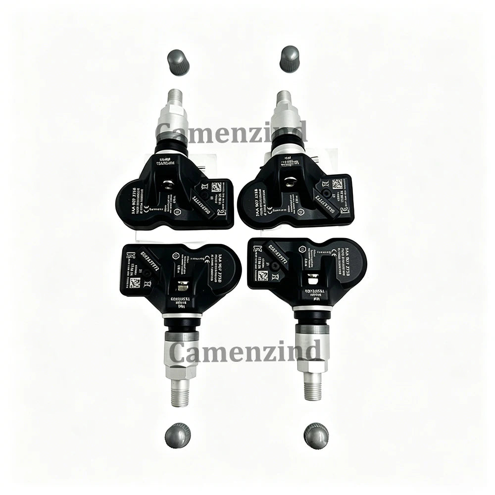 For Volkswagen CC Passat Passat CC Tiguan 4Pcs Tire Pressure Monitoring Sensor TPMS 433MHz 3AA907275B 3AA907275D 3AA907275