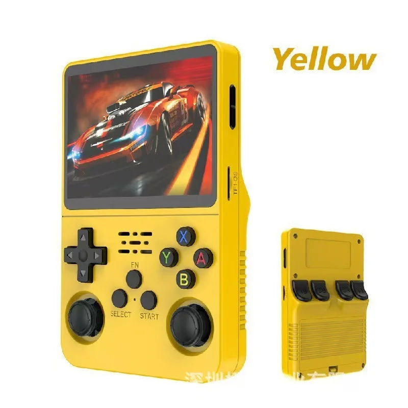 Open Source R36S Retro Handheld Video Game Console Linux System 3.5 Inch IPS Screen Portable Pocket Video Player R35S 64 Games
