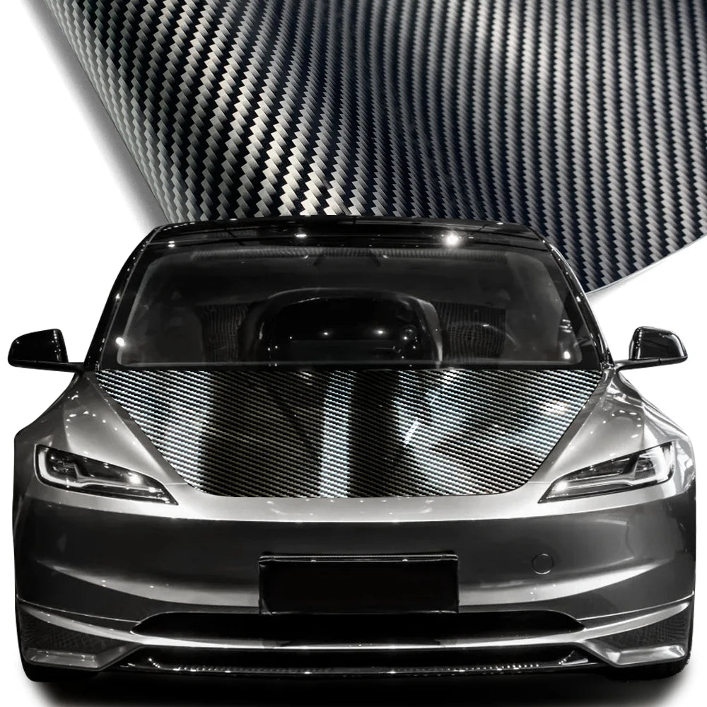 145cmx200cm Carbon Fiber Vinyl Film Car Styling Wrapping Sheet Roll Film Automobiles DIY for Car Hood Roof Stickers Accessories