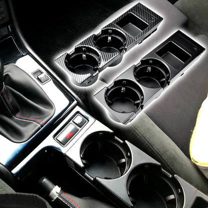 New Double Hole Car Styling Front Center Console Storage Box Coin + Cup Holder For BMW E46 Series 1999-2006 51168217953