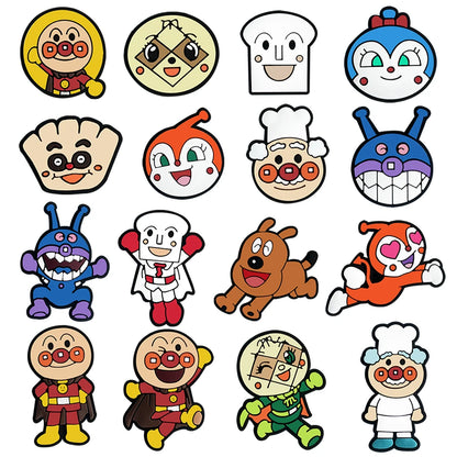 16-100Pcs Cartoon Series Shoe Charms For Slides Clog Sandals Shoe Decoration Accessories Buckle For Kids Christmas Birthday Gift