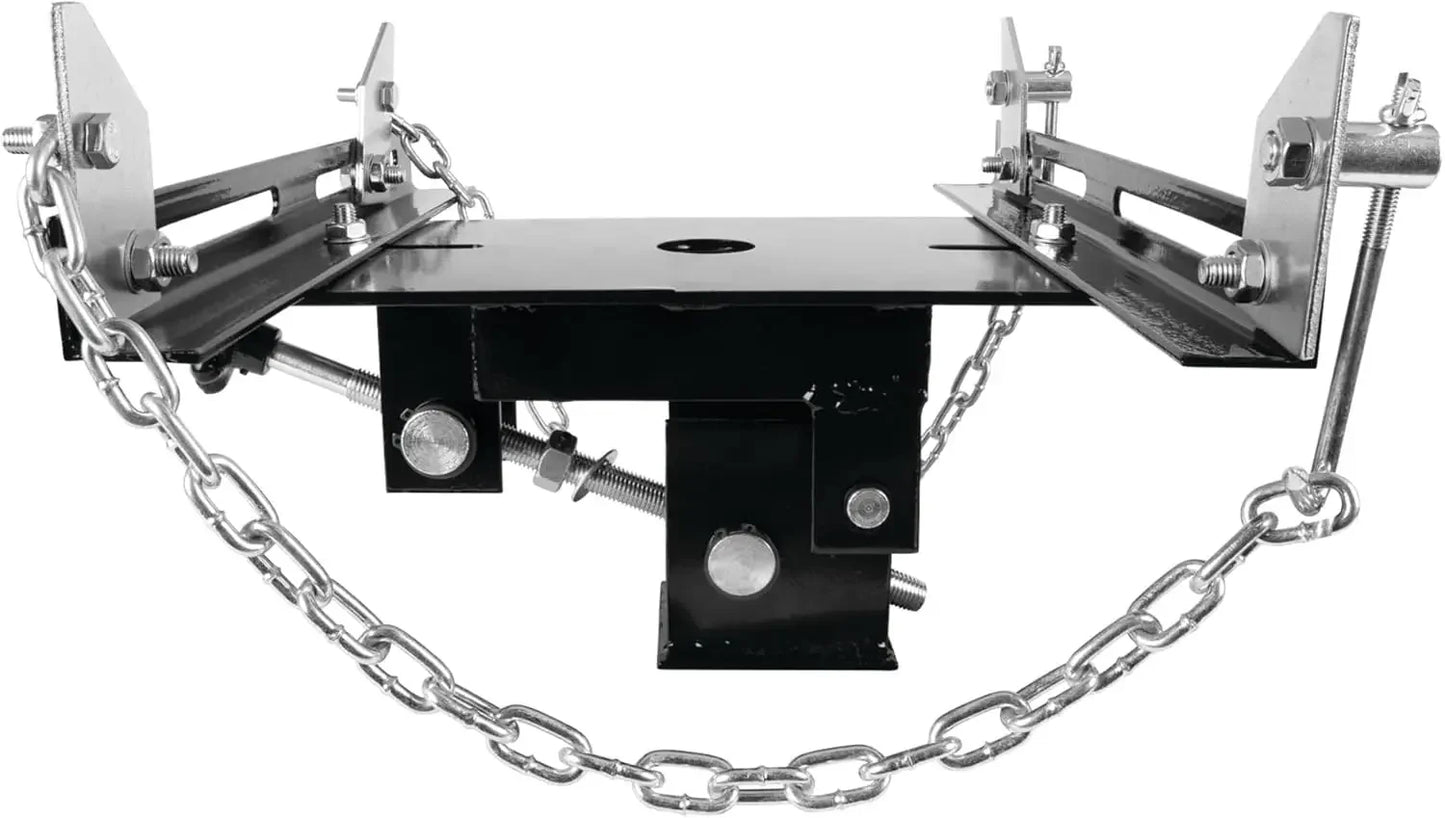 OMT transmission floor jack adapter for vehicle maintenance, 1/2 ton high capacity