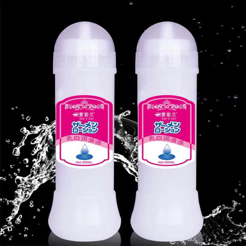 Simulate Semen 500ML Lube Products Lubricant for Sex Water Japan Base Personal Sex Oil Vagina Anal Sex Gel for Gay Lubricants