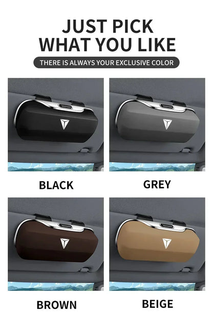 For DEEPAL SL03 S07 S7 S7i L07 107 Sl03i G318 E07 S05 Accessories Car Visor Sunglasses Glasses Case Glasses Holder Clip Box
