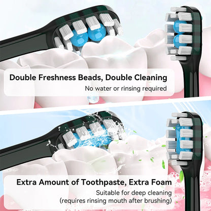 Exploded Bead Toothbrush Disposable Adult Cleaning Tooth brush Portable Travel Brush Head With Dental Floss