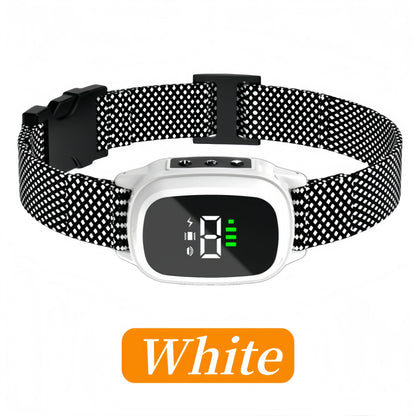 Pet Dog Anti Barking Device Waterproof Ultrasonic Stop Barking Vibration Anti Bark Collar Dogs Training Collar For all dogs
