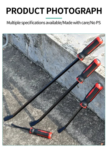 Heavy Duty Multi-Function Long Pry Bar 8/12/18/24 Inch Tire Crowbar Strike Cap Nail Puller Car Repair CV-R Removal Hand Tool