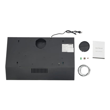 Smart Control under Cabinet Kitchen Range Hood with Adjustable Speed And LED Lights 75*49.5*14cm/29.53*19.49*5.51in US Standard